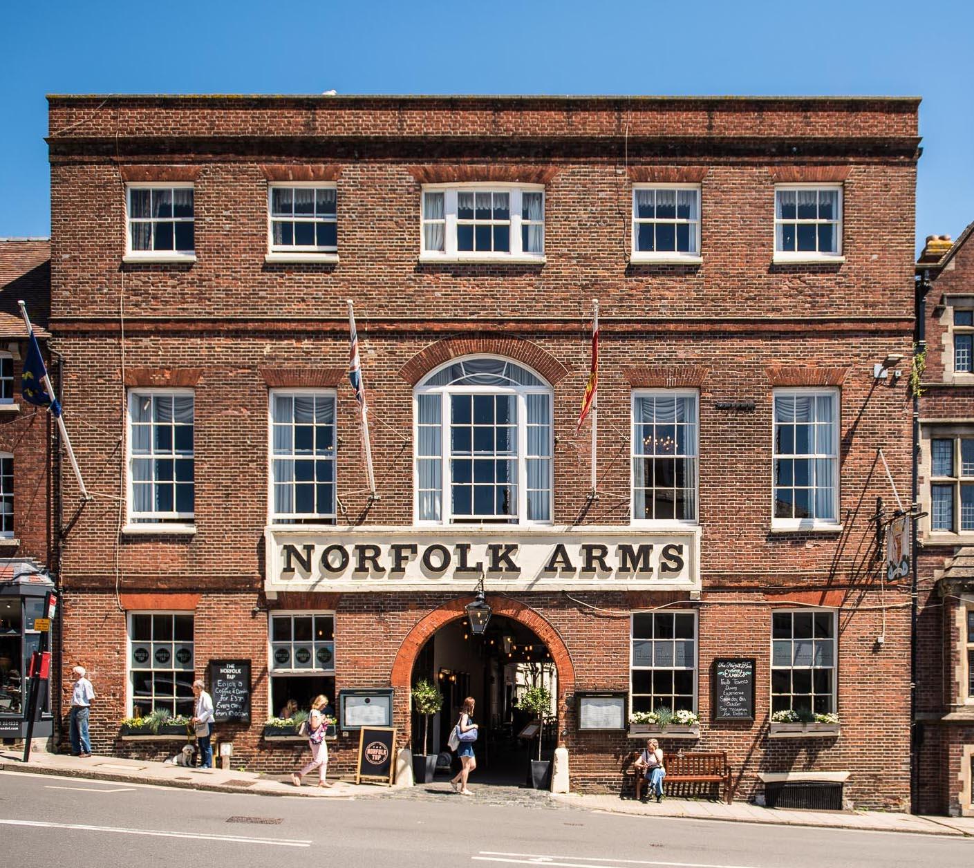 Norfolk Arms Hotel Arundel Exterior foto